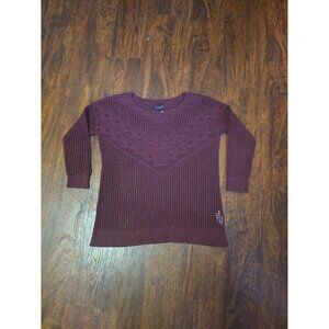 American Eagle Sweater XS burgundy